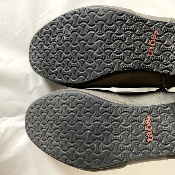 Taos Bootie Womens 7 Gray Leather Ankle Zipper Round Toe MOD-13419 - Picture 14 of 14